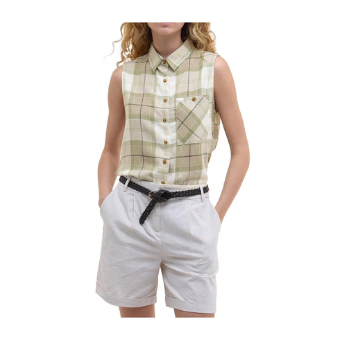 Barbour Camicia casual Camicia Donna Agnes smanicata 8 P25 - BARBOURLSH1670 - GN31 - 8 - Francavilla Moda